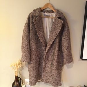 Zara Coat with zipper